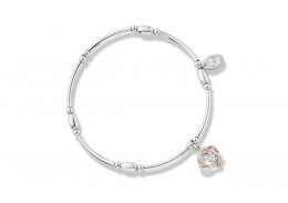 Clogau Gold Sterling Silver Always in my Heart Affinity Bead Bracelet