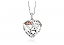 Clogau Gold Sterling Silver Eternal Love Pendant