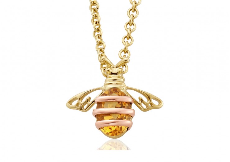 Clogau 9ct Gold Honey Bee Pendant
