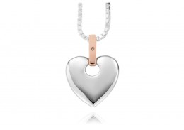 Clogau Gold Sterling Silver Cariad Pendant