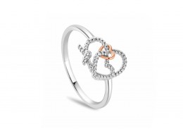 Clogau Gold Sterling Silver Bound Forever Ring