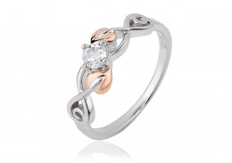 Clogau Gold Sterling Silver Tree of Life Anniversary Ring