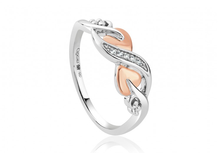 Clogau Gold Sterling Silver Tree of Life Vine Ring