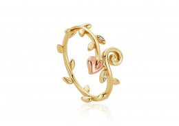 Clogau 9ct Gold Vines of Life Diamond Ring