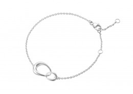 Georg Jensen Sterling Silver Offspring Bracelet