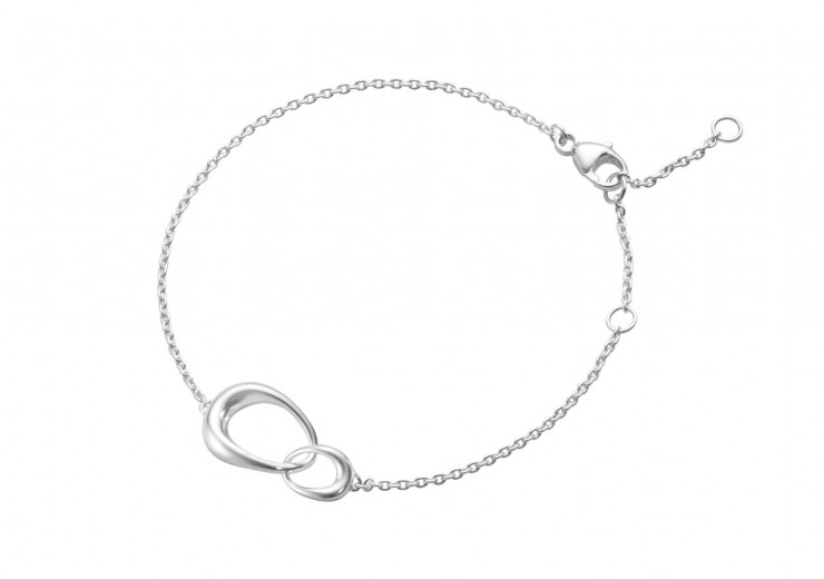 Georg Jensen Sterling Silver Offspring Bracelet