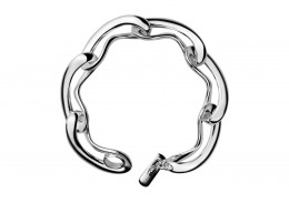 Georg Jensen Sterling Silver Infinity Bracelet