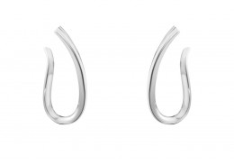 Georg Jensen Sterling Silver Infinity Earrings