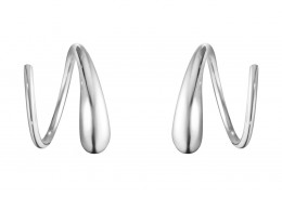 Georg Jensen Sterling Silver Mercy Earrings