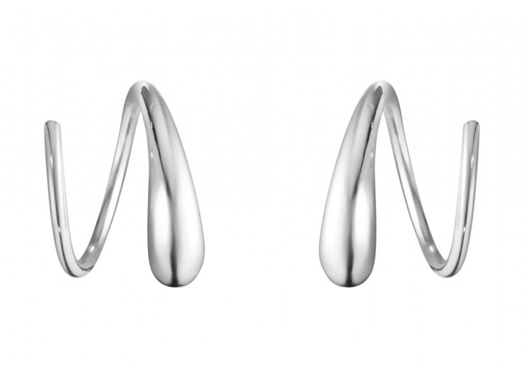 Georg Jensen Sterling Silver Mercy Earrings