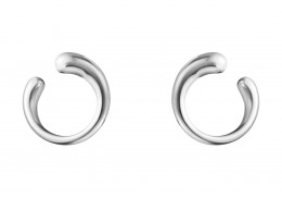 Georg Jensen Sterling Silver Mercy Earrings