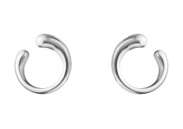 Georg Jensen Sterling Silver Mercy Earrings