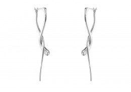 Georg Jensen Sterling Silver Mercy Earrings