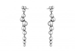 Georg Jensen Sterling Silver Moonlight Grapes Earrings