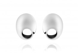 Georg Jensen Sterling Silver Moebius Earrings