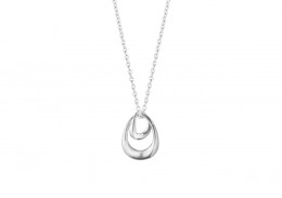 Georg Jensen Sterling Silver Offspring Necklace