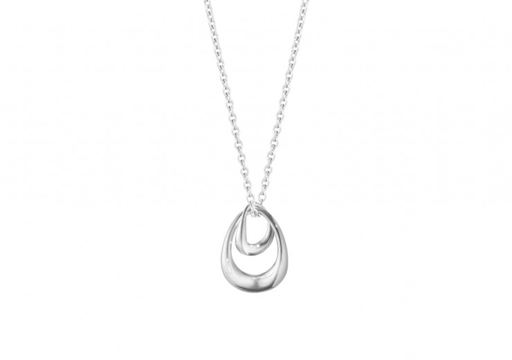 Georg Jensen Sterling Silver Offspring Necklace