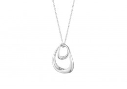 Georg Jensen Sterling Silver Offspring Necklace