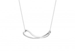 Georg Jensen Sterling Silver Infinity Necklace
