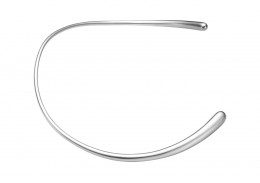 Georg Jensen Sterling Silver Mercy Neck Ring