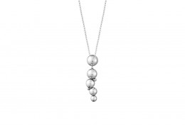 Georg Jensen Sterling Silver Moonlight Grapes Necklace