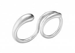 Georg Jensen Sterling Silver Mercy Ring