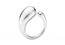 Georg Jensen Sterling Silver Mercy Large Ring