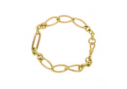 Pre-owned 9ct Rose Gold Large Link Bracelet