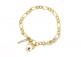 Pre-owned 9ct Yellow Gold Bracelet