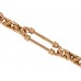 Pre-owned 9ct Rose Gold Knot & Trombone Bracelet