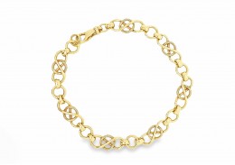 Pre-owned 9ct Yellow Gold Bracelet