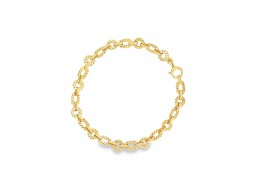 Pre-owned 9ct Gold Fancy Bracelet