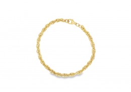Pre-owned 9ct Gold Prince of Wales Bracelet