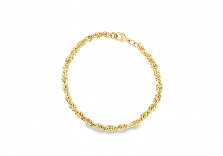 Pre-owned 9ct Gold Prince of Wales Bracelet