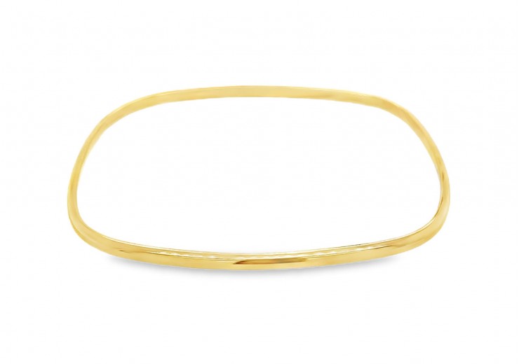 Pre-owned 9ct Yellow Gold Bangle