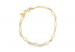 Pre-owned 9ct Gold Fancy Bracelet
