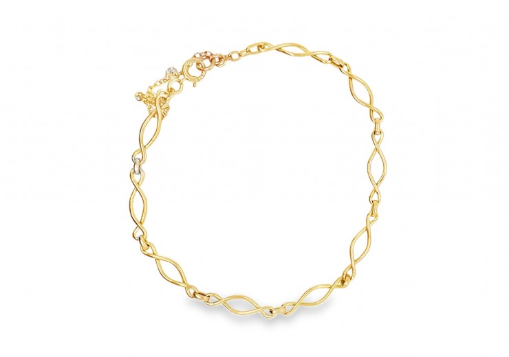 Pre-owned 9ct Gold Fancy Bracelet