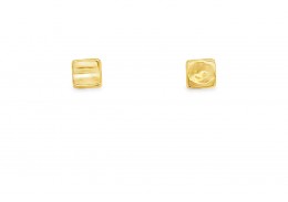 9ct Gold Square Studs