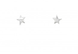 9ct Gold Star Studs