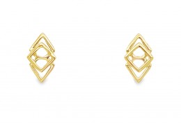 9ct Yellow Gold Stud Earrings