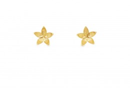 9ct Gold Flower Studs