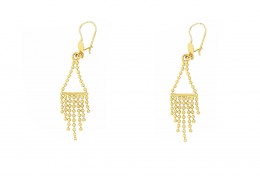 Pre-owned 18ct Yellow Gold Drop Earrings