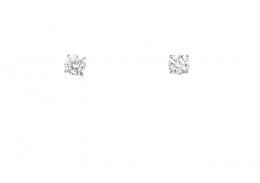 9ct White Gold Lab Diamond Earrings