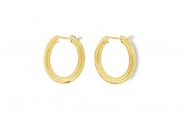 Pre-owned 9ct Gold Hoops