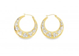 Pre-owned 9ct Yellow Gold Hoops Pre-owned 9ct Yellow Gold Hoops
