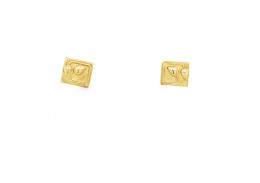 Pre-owned 9ct Gold Fancy Studs