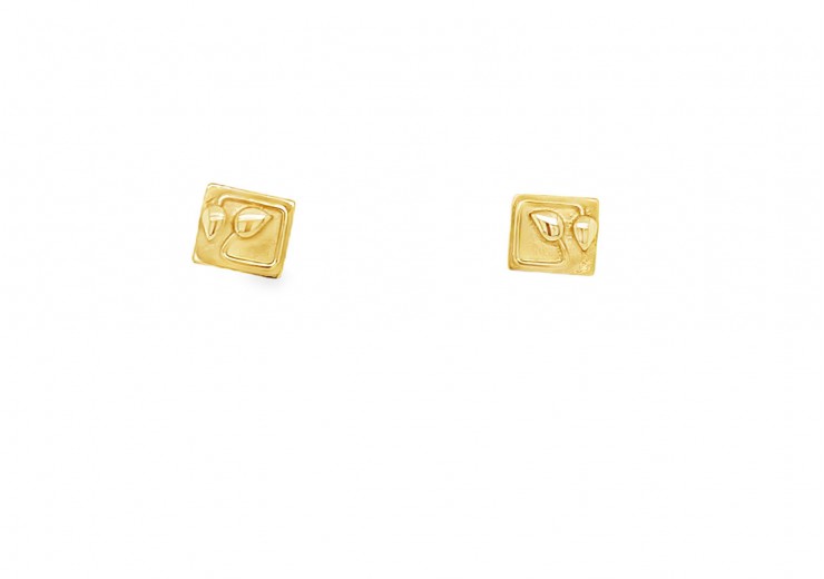 Pre-owned 9ct Gold Fancy Studs