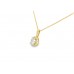 18ct Gold Lab Diamond Necklace 18ct Gold Lab Diamond Necklace