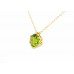 9ct Yellow Gold Peridot Necklace