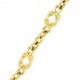 Pre-owned 9ct Yellow Gold Knot Link Chain